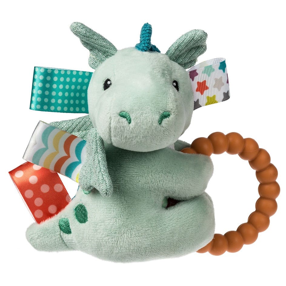 Taggies Drax Dragon Teether Rattle Mary Meyer Lil Tulips
