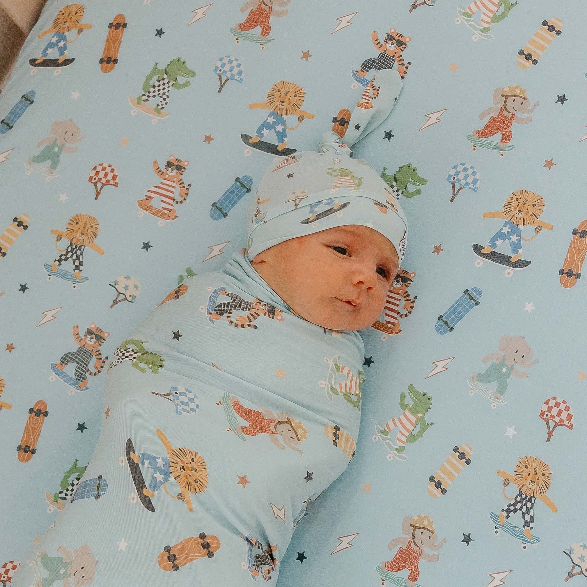 Tanner Top Knot Hat Copper Pearl Lil Tulips