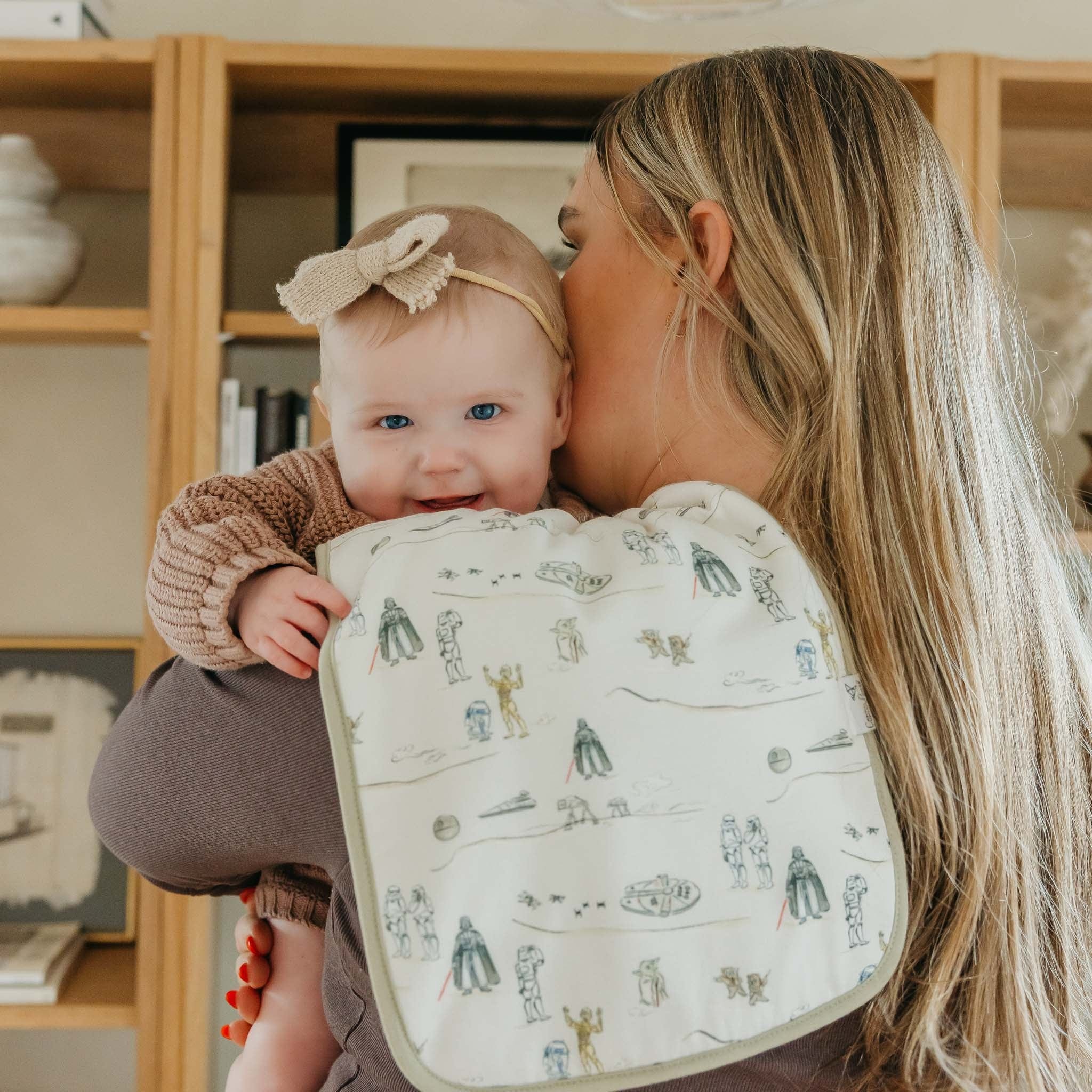 Tatooine™ Burp Cloth Set Copper Pearl Lil Tulips