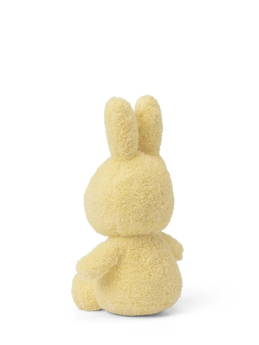 Terry Plush Miffy Sitting - Light Yellow - 9" Bon Ton Toys Lil Tulips