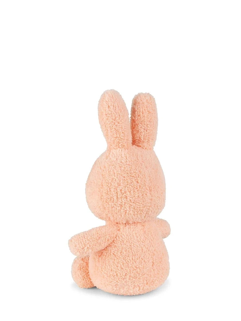 Terry Plush Miffy Sitting - Peach - 9" Bon Ton Toys Lil Tulips
