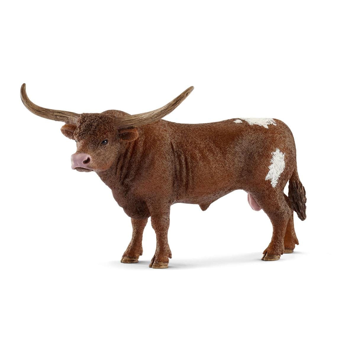 Texas Longhorn Bull Farm Animal Toy Schleich Lil Tulips