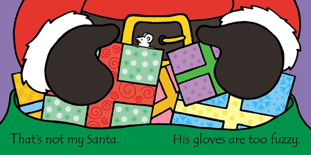That's Not My Santa - A Touchy-Feely Book Harper Collins Childrens Lil Tulips