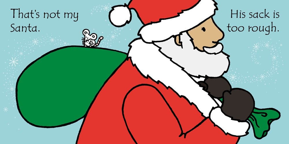 That's Not My Santa - A Touchy-Feely Book Harper Collins Childrens Lil Tulips