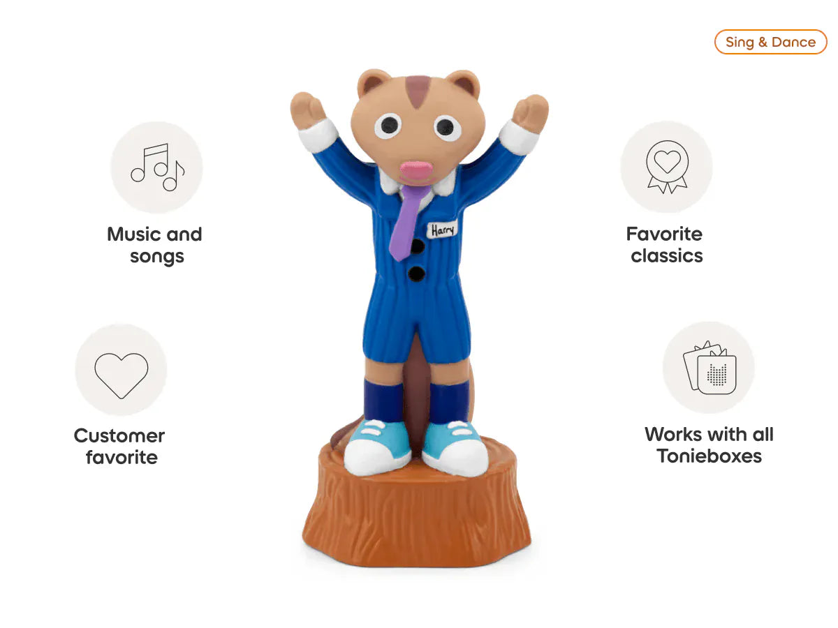 The Laurie Berkner Band: Harry the Chipmunk's Treasure Hunt Tonie Tonies Lil Tulips