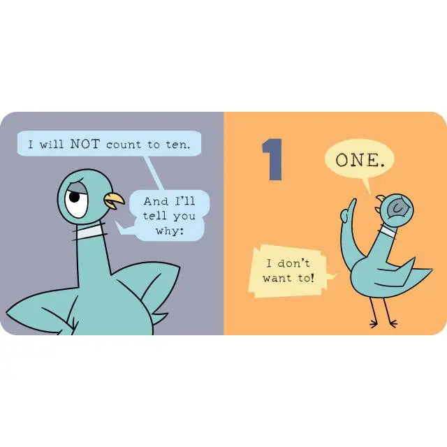 The Pigeon Won’t Count To 10! - Board Book Hachette Lil Tulips