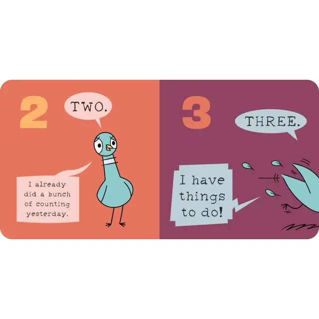 The Pigeon Won’t Count To 10! - Board Book Hachette Lil Tulips
