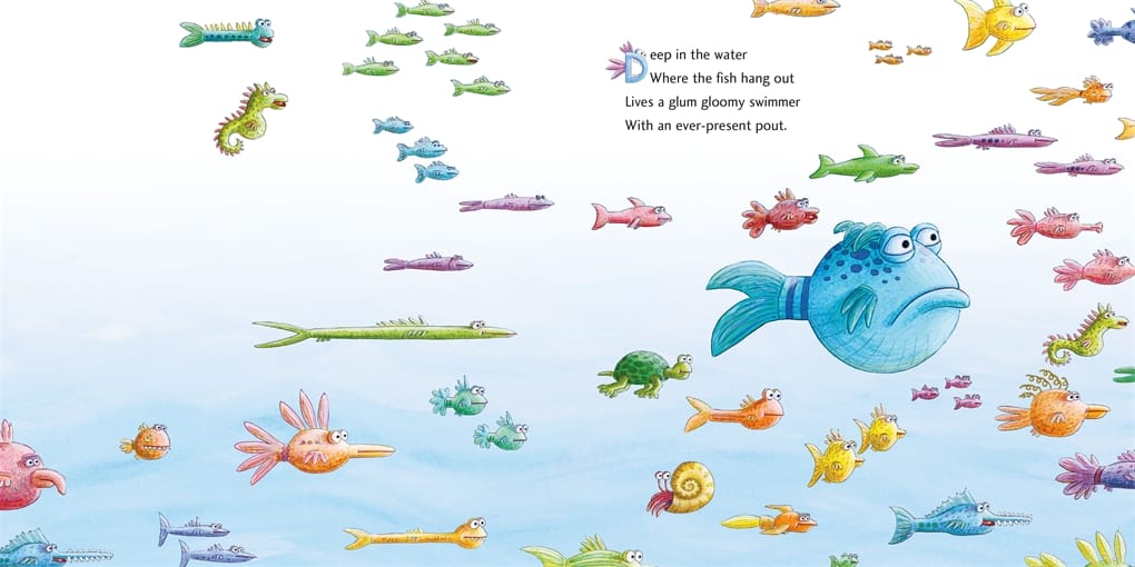 The Pout-Pout Fish Board Book Macmillan Publishers Lil Tulips