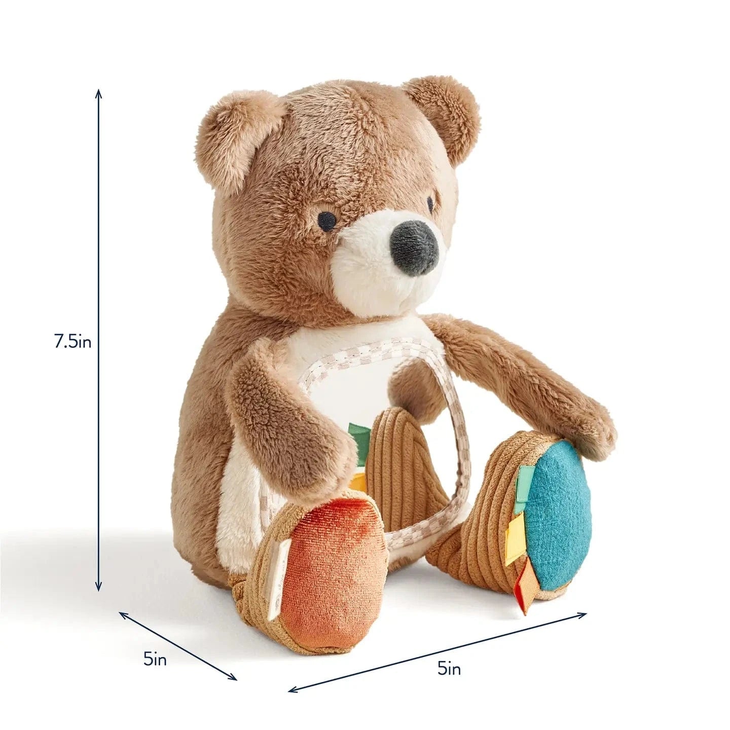 Theo the Bear - Itzy Bitzy Mirror™ Itzy Ritzy Lil Tulips