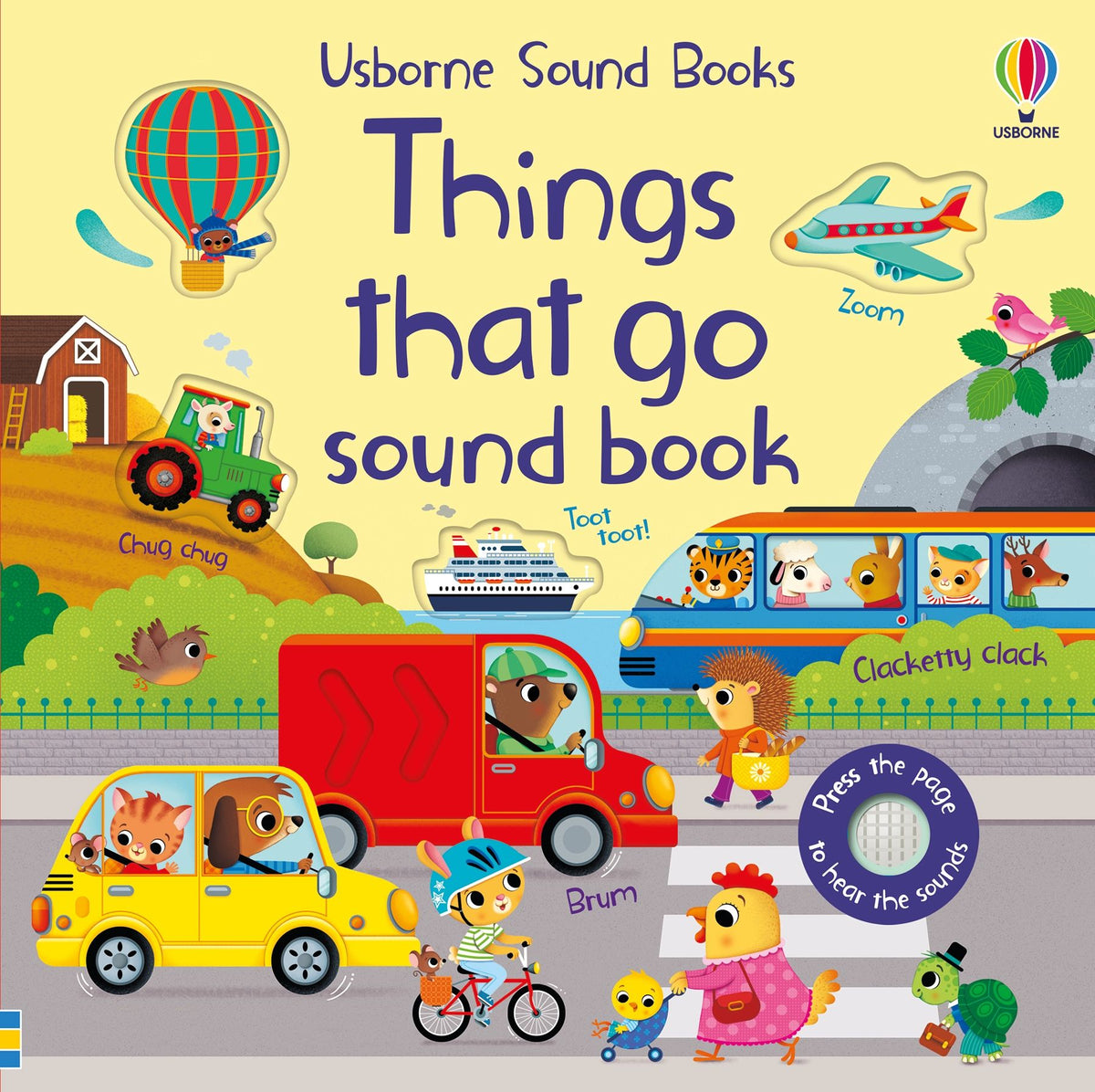 Things That Go - Sound Book — Usborne book cover