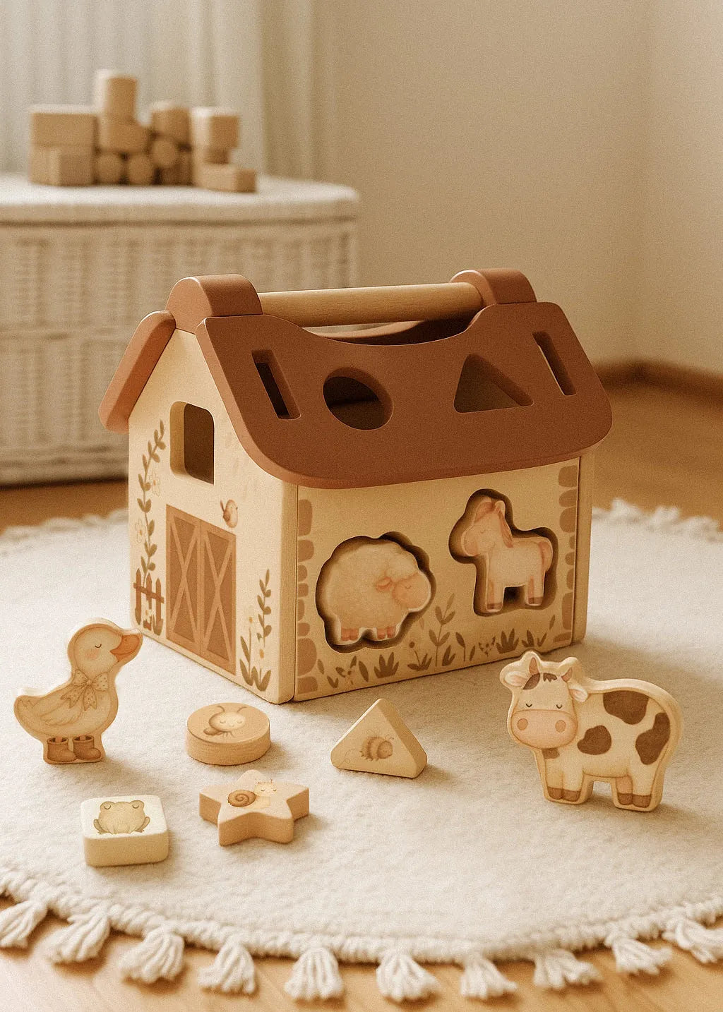 Tiny Barn - Educational Puzzle Mrs. Ertha Lil Tulips