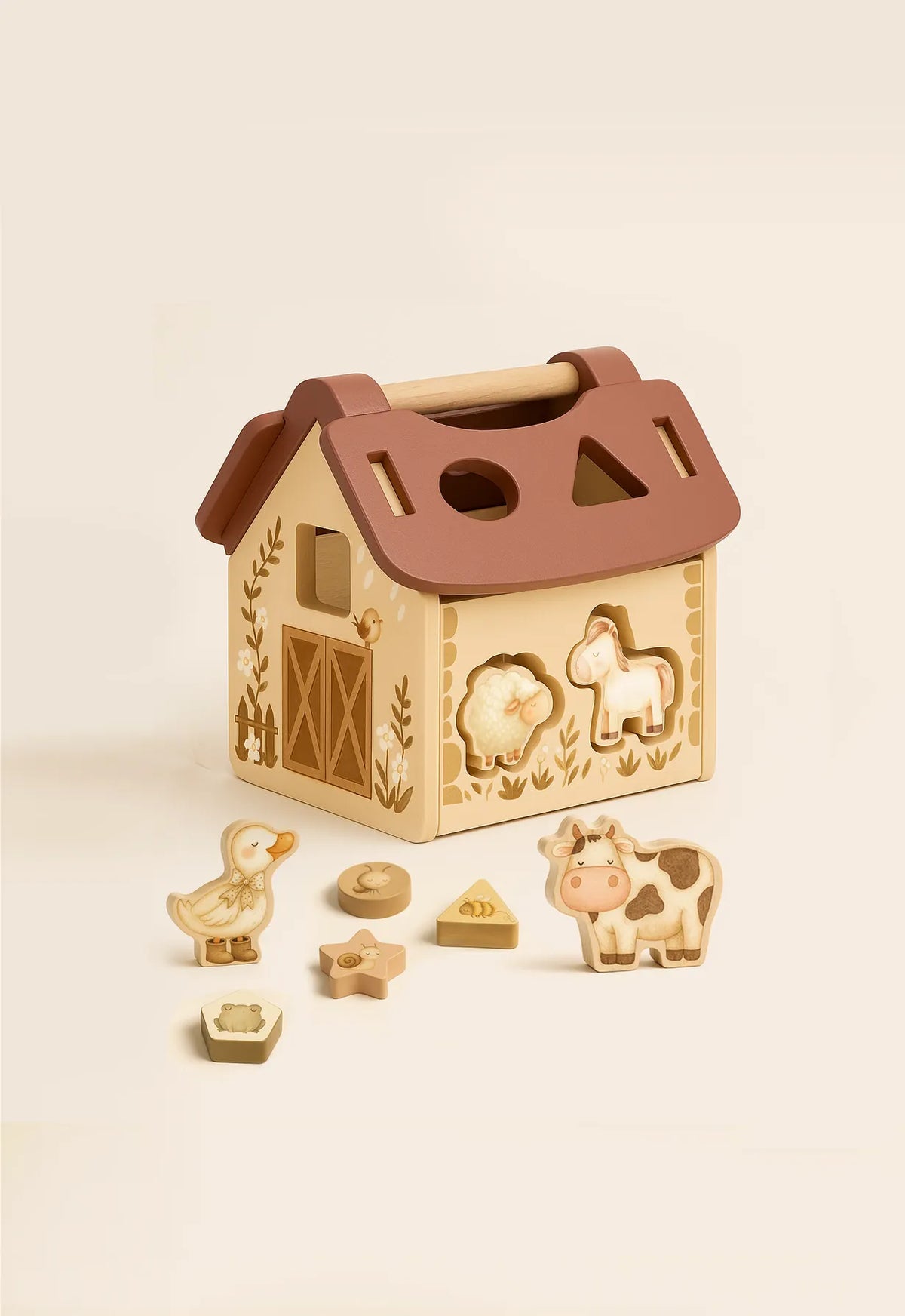 Tiny Barn - Educational Puzzle Mrs. Ertha Lil Tulips