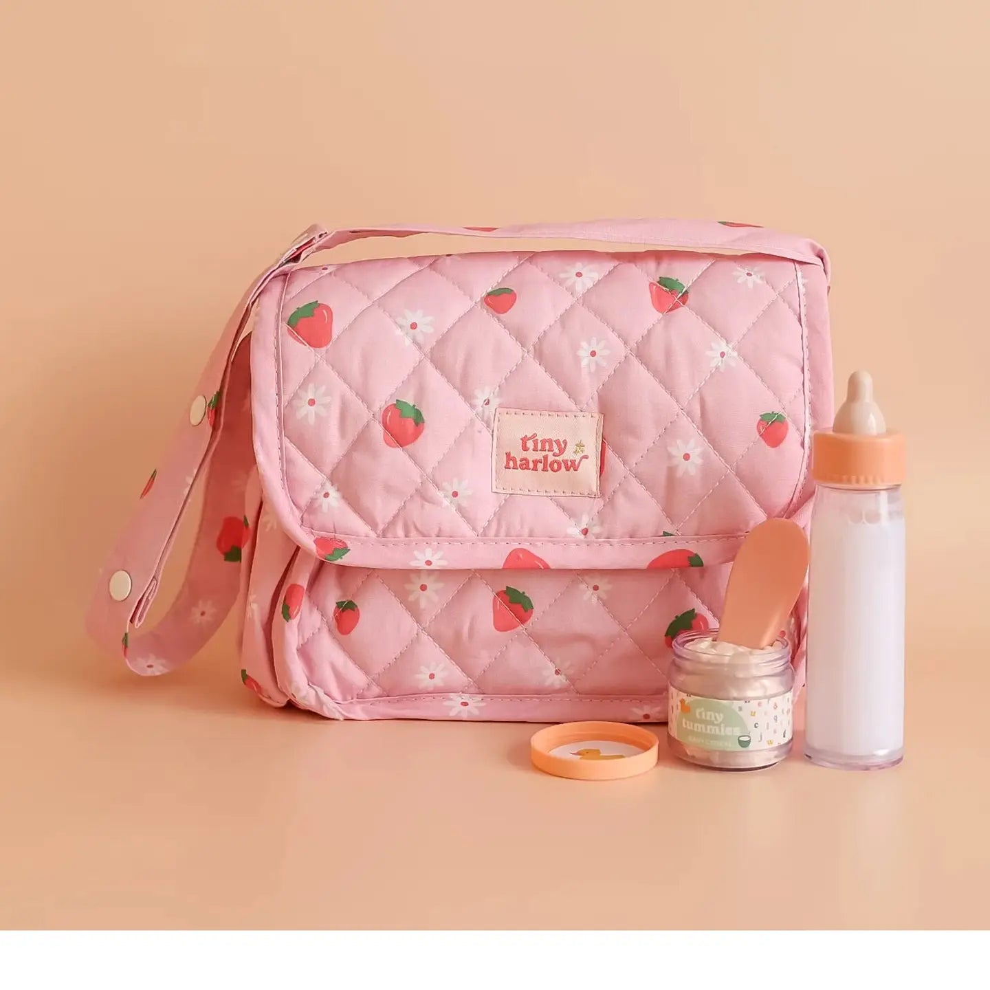 Tiny Nurturers Set - Strawberry Picnic Tiny Harlow Lil Tulips