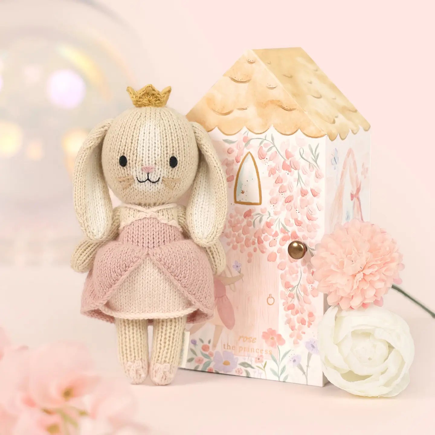 Tiny Rose the Princess with Floral House cuddle+kind Lil Tulips