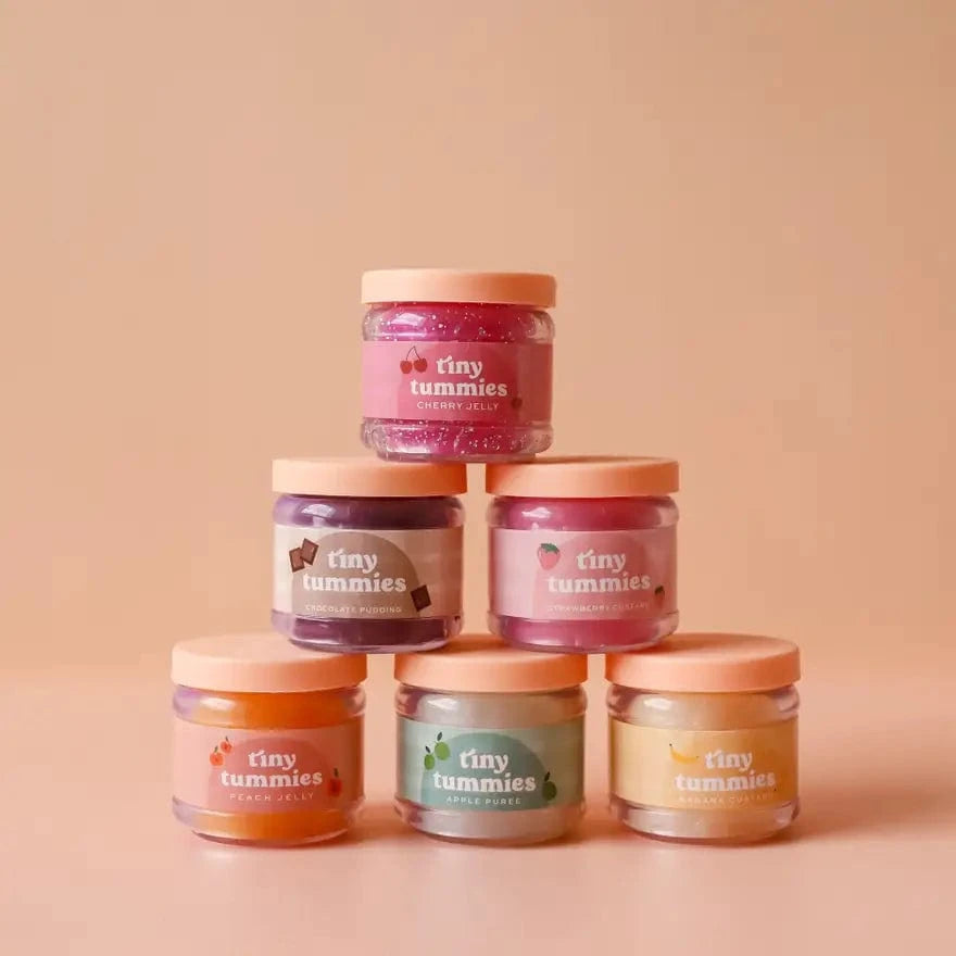 Tiny Tummies Jelly Food Set of 6 Tiny Harlow Bundles Lil Tulips