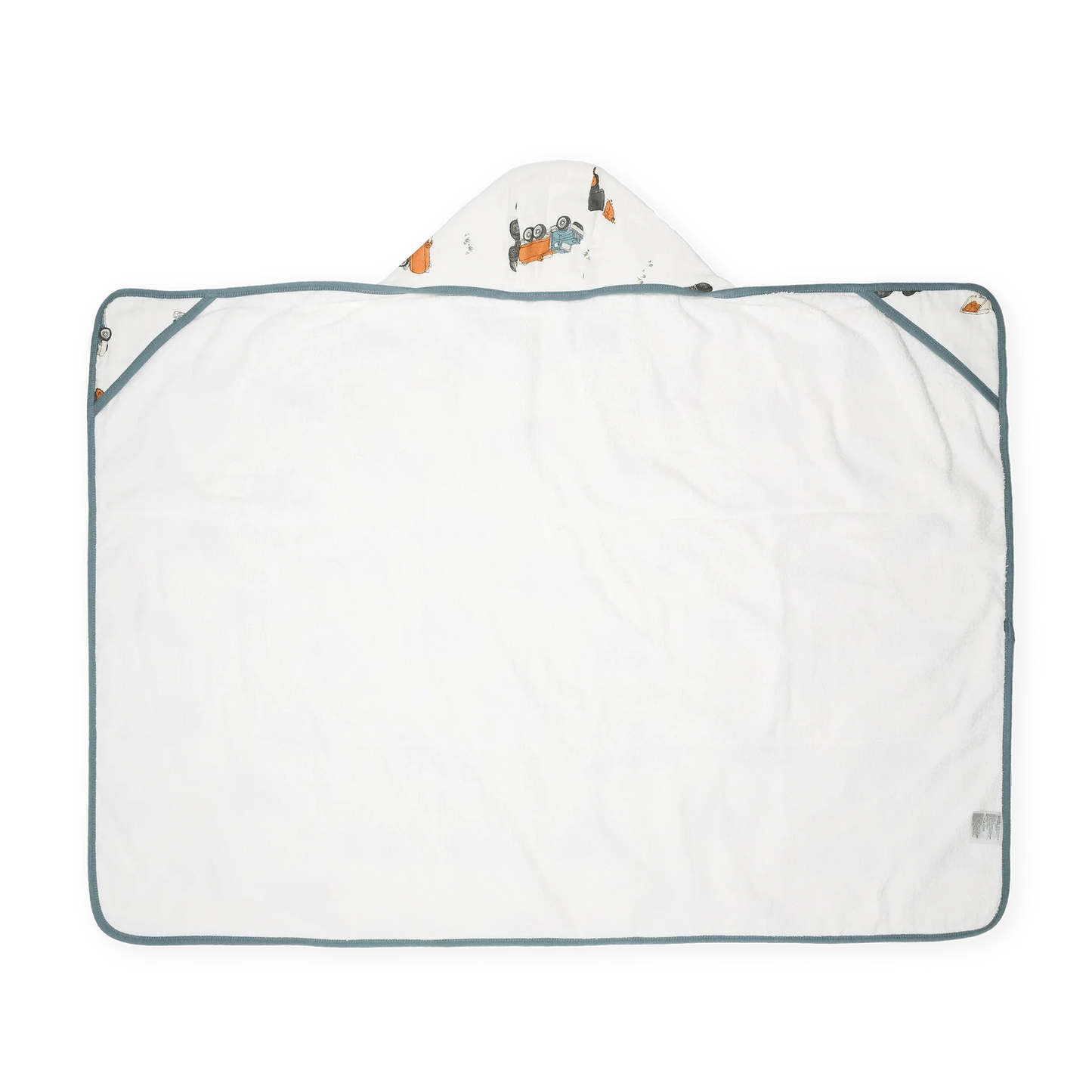 Toddler Hooded Towel - Work Trucks Little Unicorn Lil Tulips