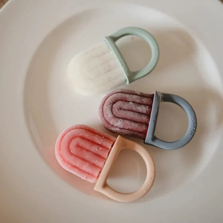 Toddler Ice Pop Tray - Cambridge Blue Mushie Lil Tulips