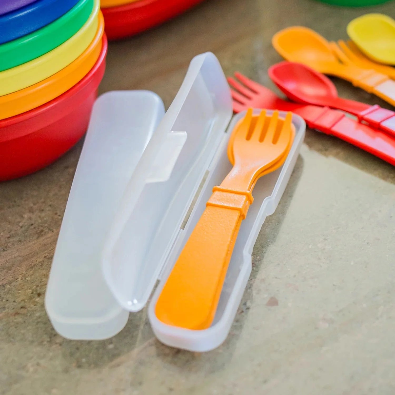 Toddler Utensil Case RePlay Lil Tulips