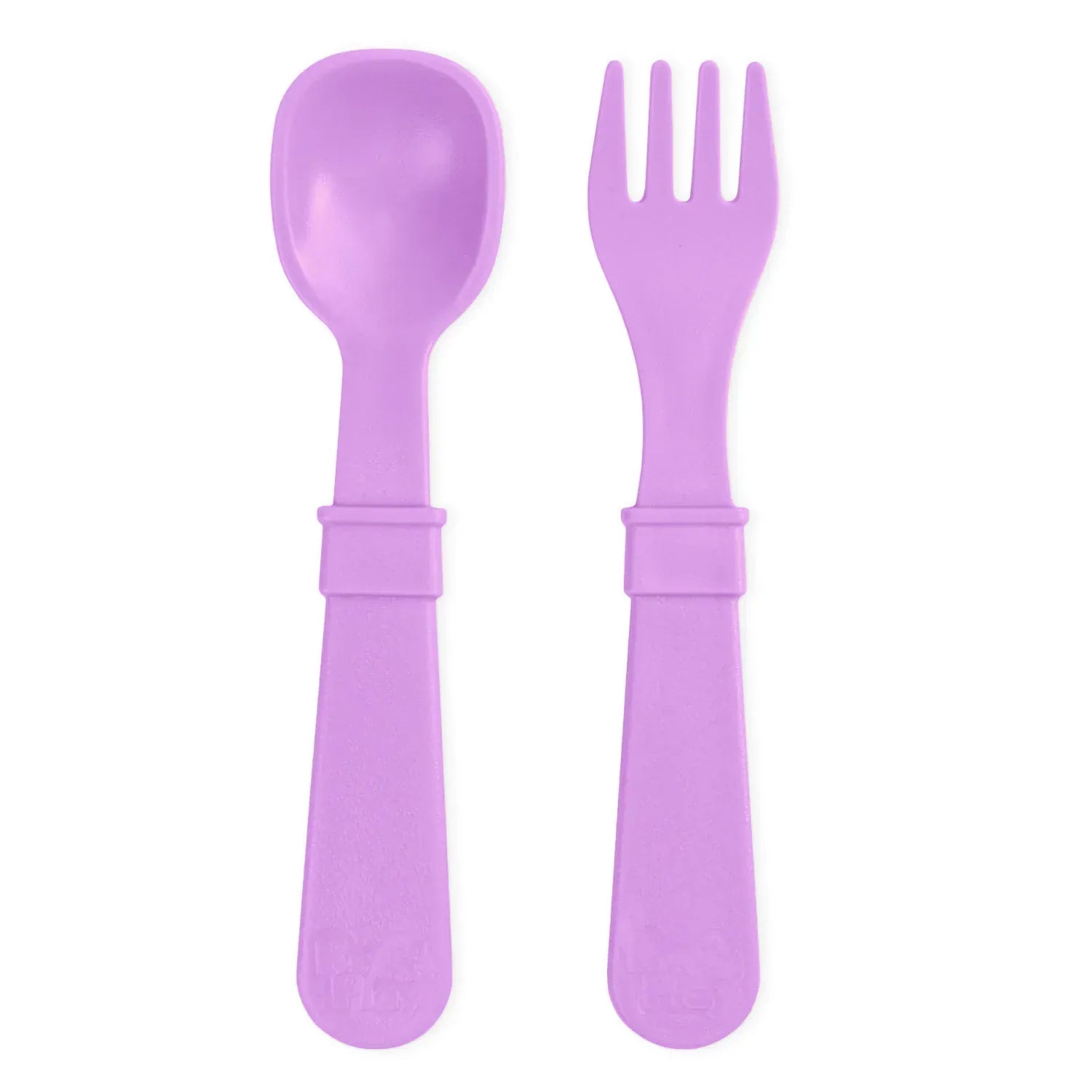 Toddler Utensil Pair USA Made - Purple RePlay Lil Tulips