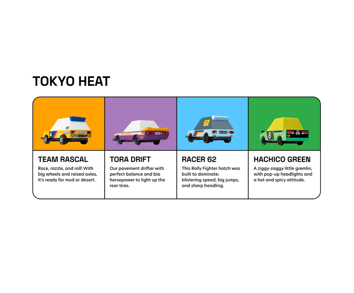 Tokyo Heat Toons™ 4-Pack CandyLab Lil Tulips