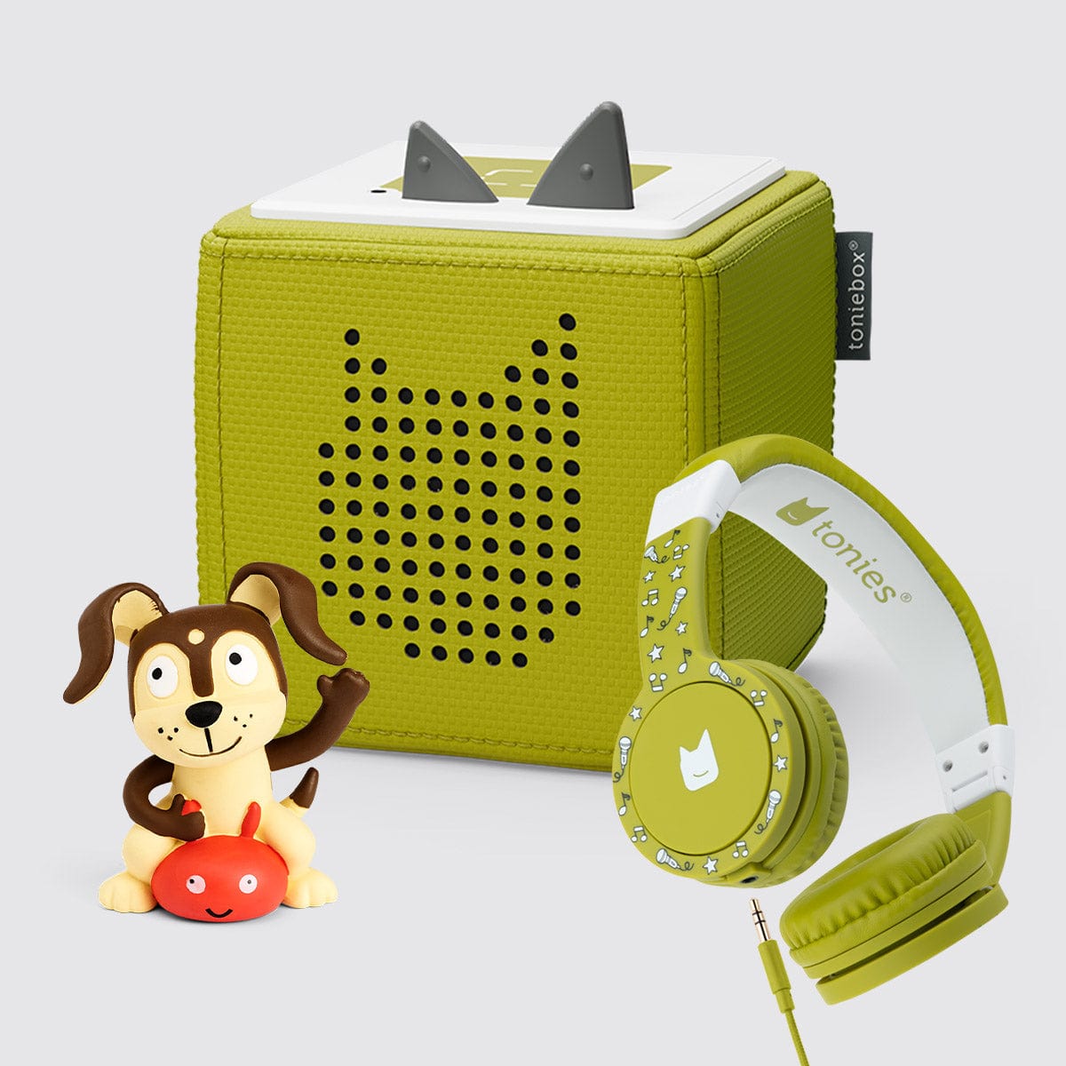 Tonies Starter Set with Free Headphones GREEN Tonies