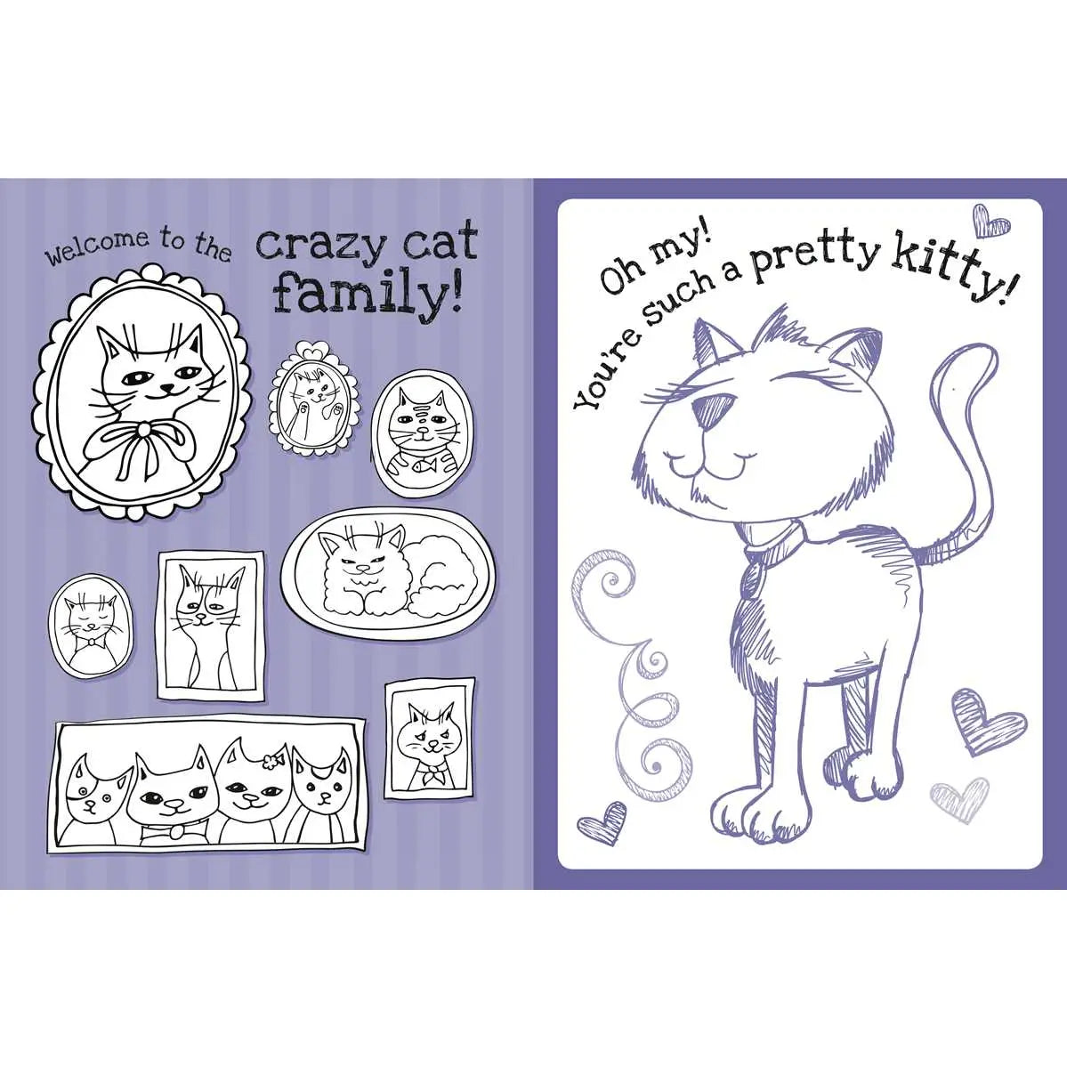 Too Cute Coloring Book: Kittens Simon & Schuster Lil Tulips