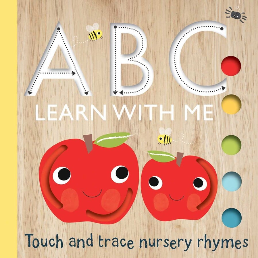 Touch and Trace: ABC Learn with Me! - Board Book Simon & Schuster Lil Tulips