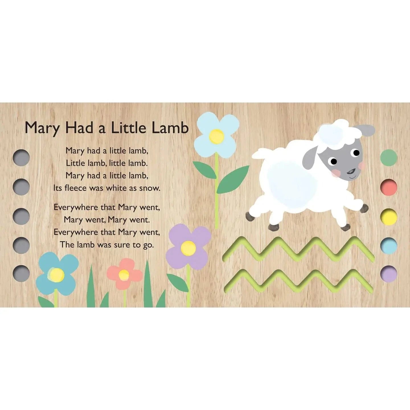 Touch and Trace Nursery Rhymes: Mary Had A Little Lamb Simon & Schuster Lil Tulips
