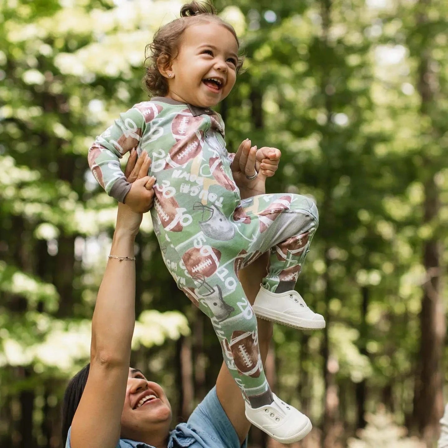 Touchdown Sleep & Play Burt's Bees Baby Lil Tulips