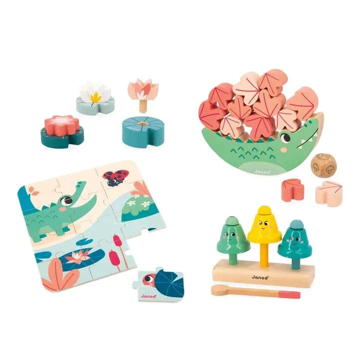 Toy Box - 24 Months Janod Baby Toys & Activity Equipment Lil Tulips