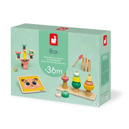 Toy Box - 36 Months Janod Baby Toys & Activity Equipment Lil Tulips