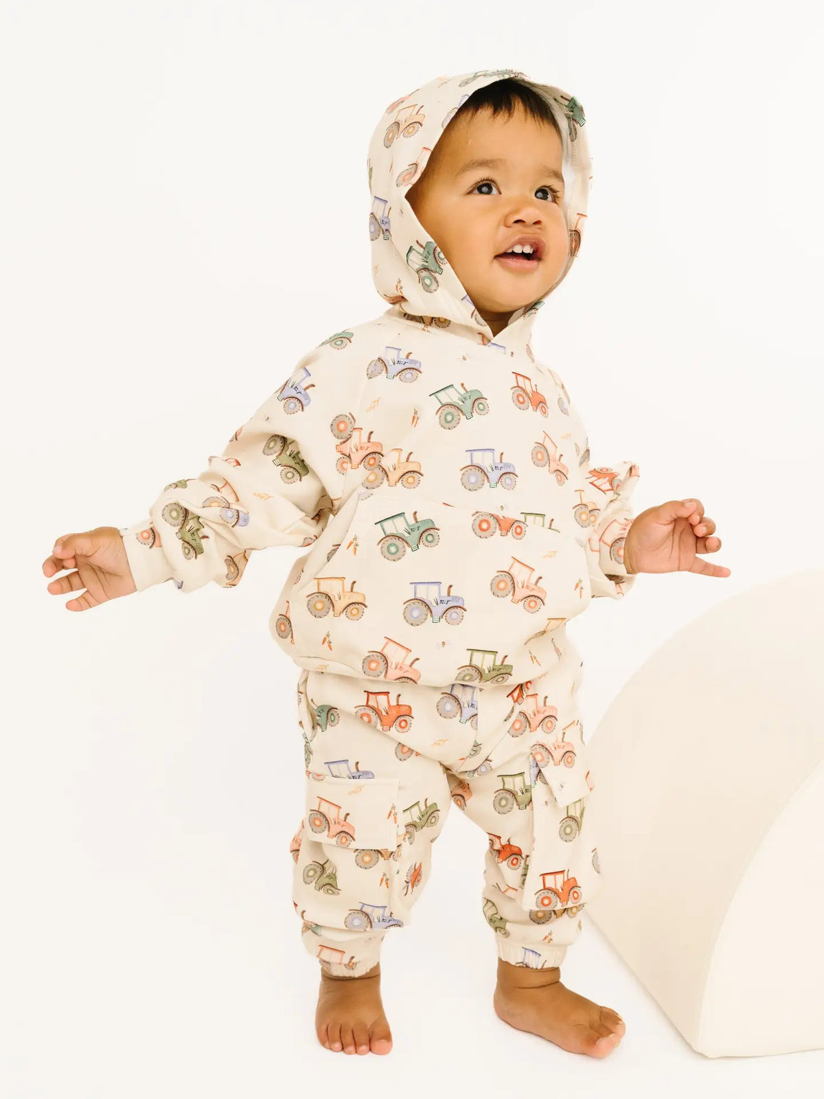 Tractor Ride Cargo Hoodie Set Little One Shop Lil Tulips