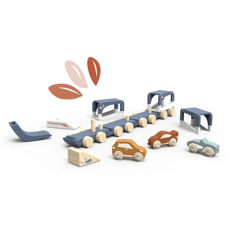 Train Vehicle Carrier Speedy Monkey Lil Tulips
