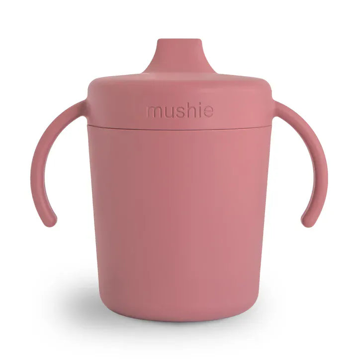 Trainer Sippy Cup (Dusty Rose) Mushie Lil Tulips
