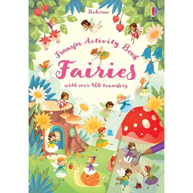 Transfer Activity Book Fairies Harper Collins Childrens Lil Tulips