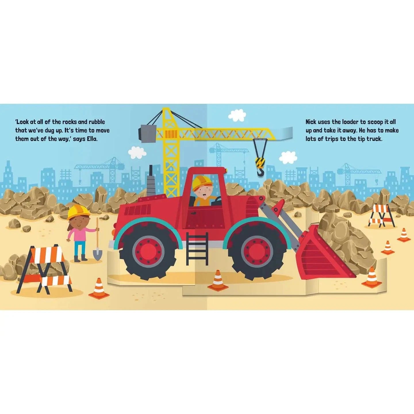 Trucks & Diggers: Pop-Up Book Simon & Schuster Lil Tulips