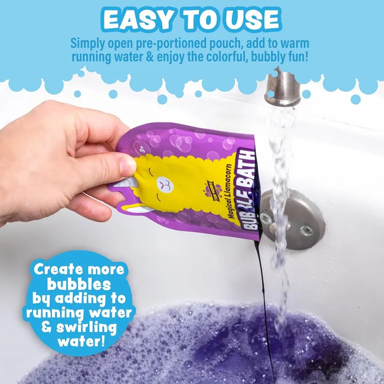 Tub Works® Magical Creatures Kids Bubble Bath - Choose Your Color Tub Works LLC Lil Tulips