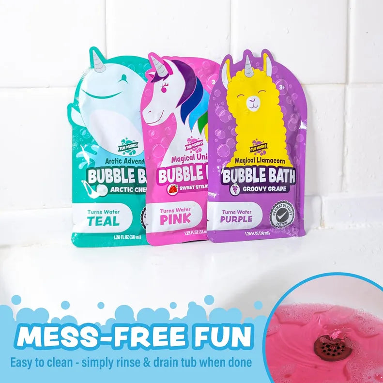Tub Works® Magical Creatures Kids Bubble Bath - Choose Your Color Tub Works LLC Lil Tulips