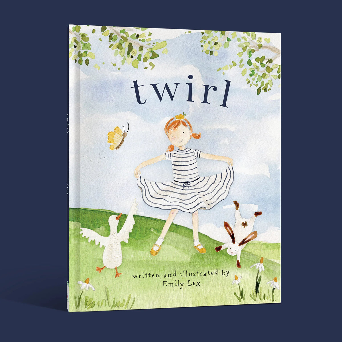 Twirl Hardcover Book Harvest House Publishers Lil Tulips