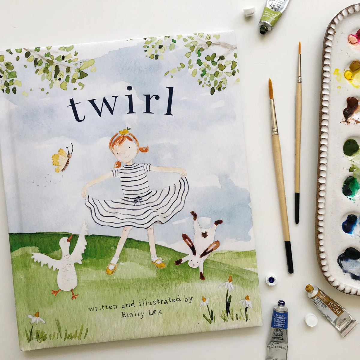 Twirl Hardcover Book Harvest House Publishers Lil Tulips