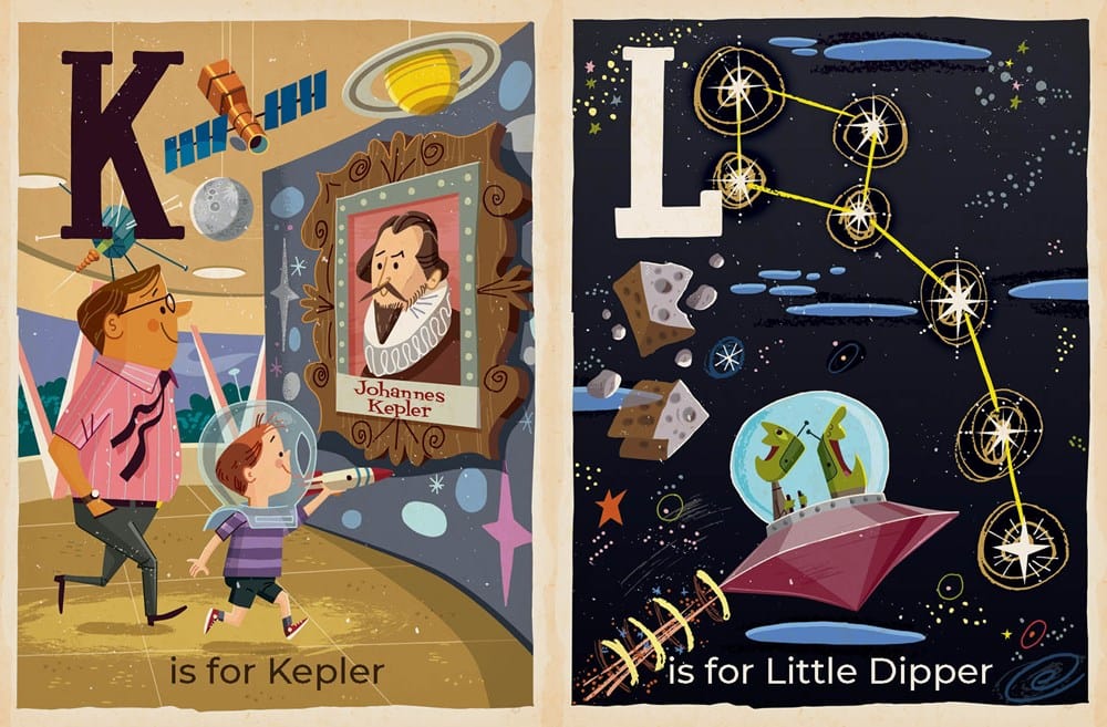 U Is For Universe: A Space Alphabet Book Babylit Lil Tulips