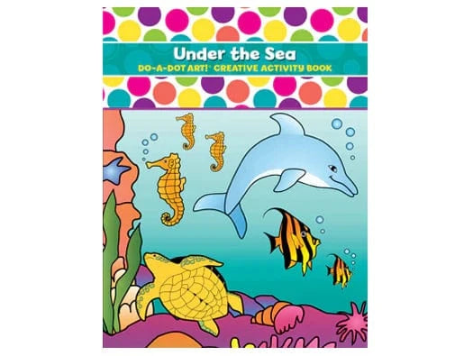 Under the Sea Activity Book Do a Dot Art Lil Tulips