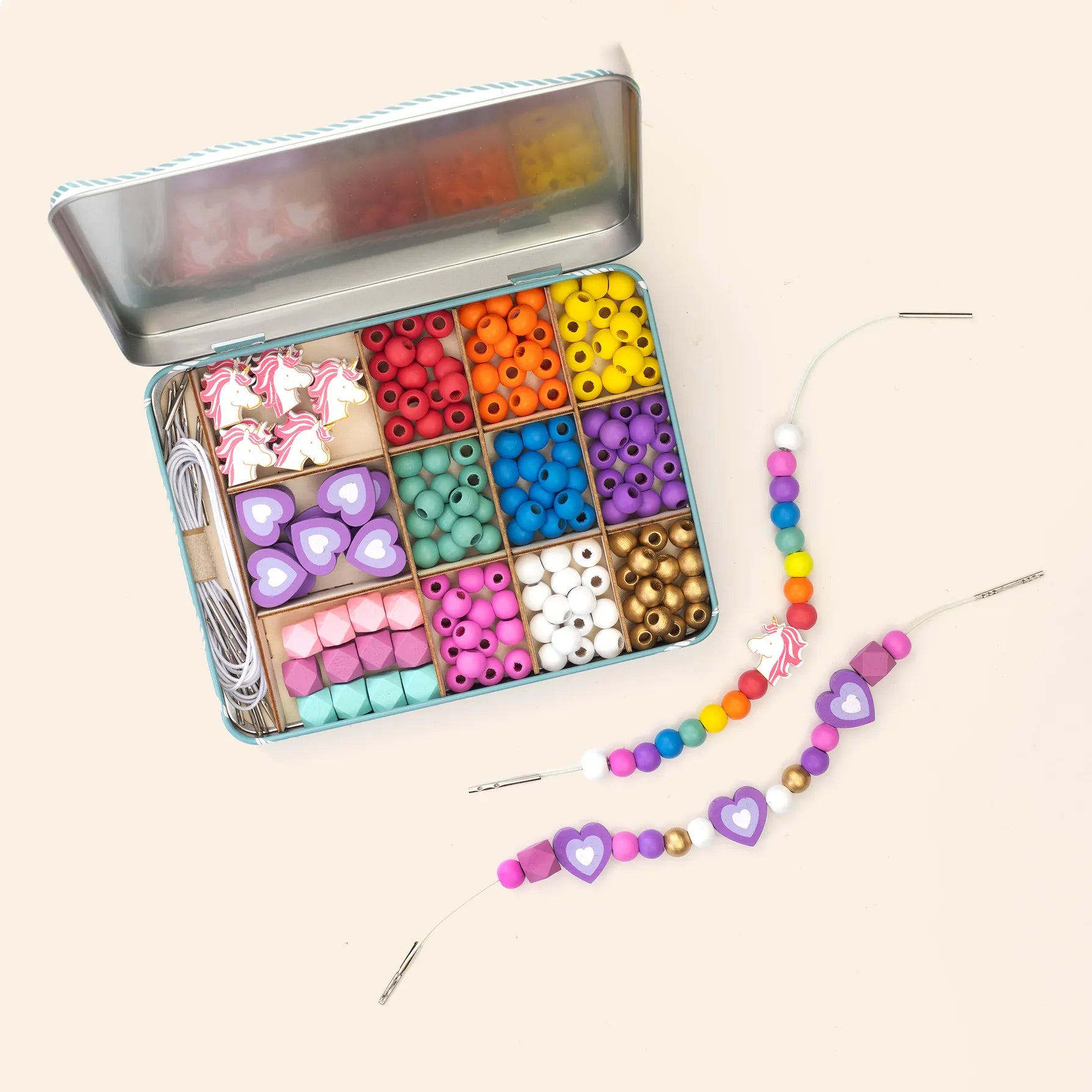 Unicorn Love Bracelet Making Kit Cotton Twist Lil Tulips