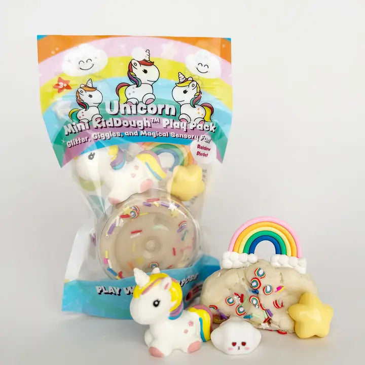 Unicorn Mini Play Pack - 2 oz. Earth Grown KidDoughs Lil Tulips
