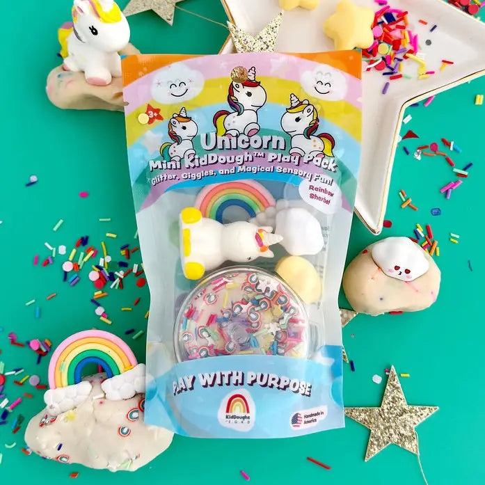 Unicorn Mini Play Pack - 2 oz. Earth Grown KidDoughs Lil Tulips