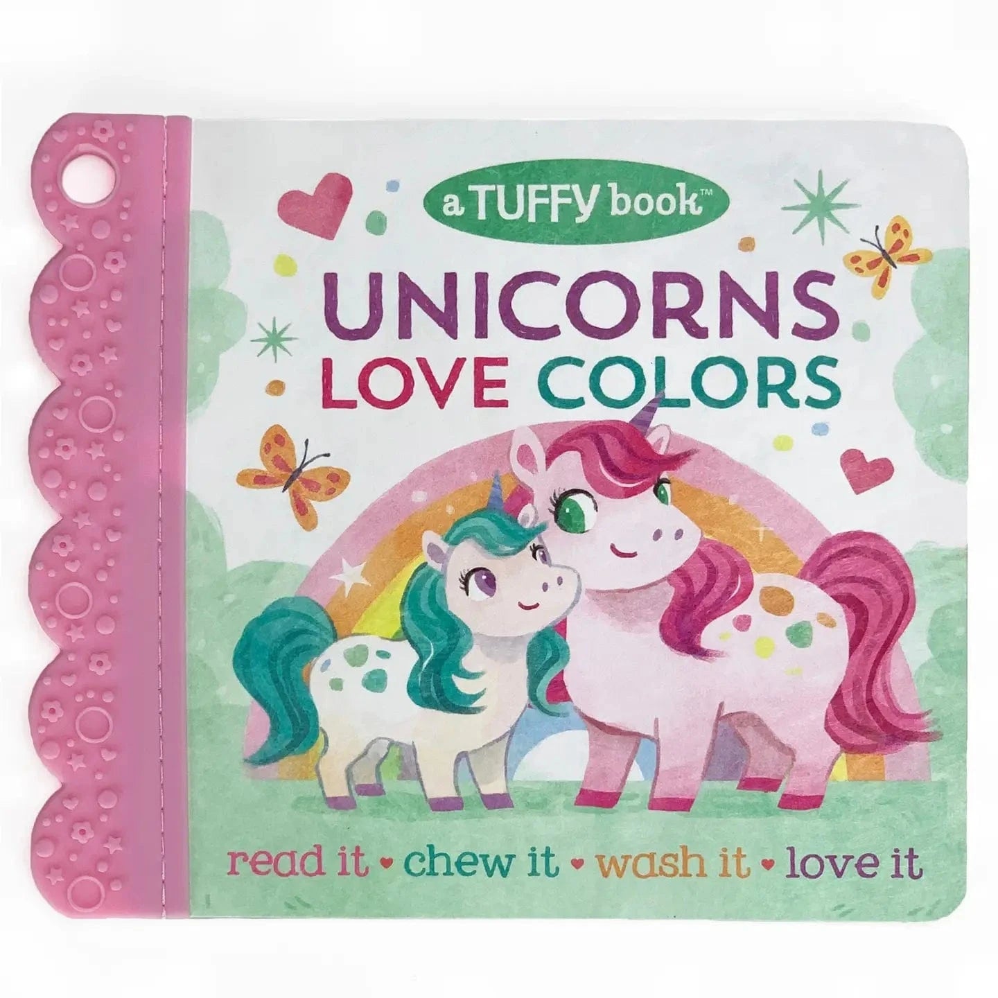 Unicorns Love Colors - Tuffy Teether Book Cottage Door Press Books Lil Tulips