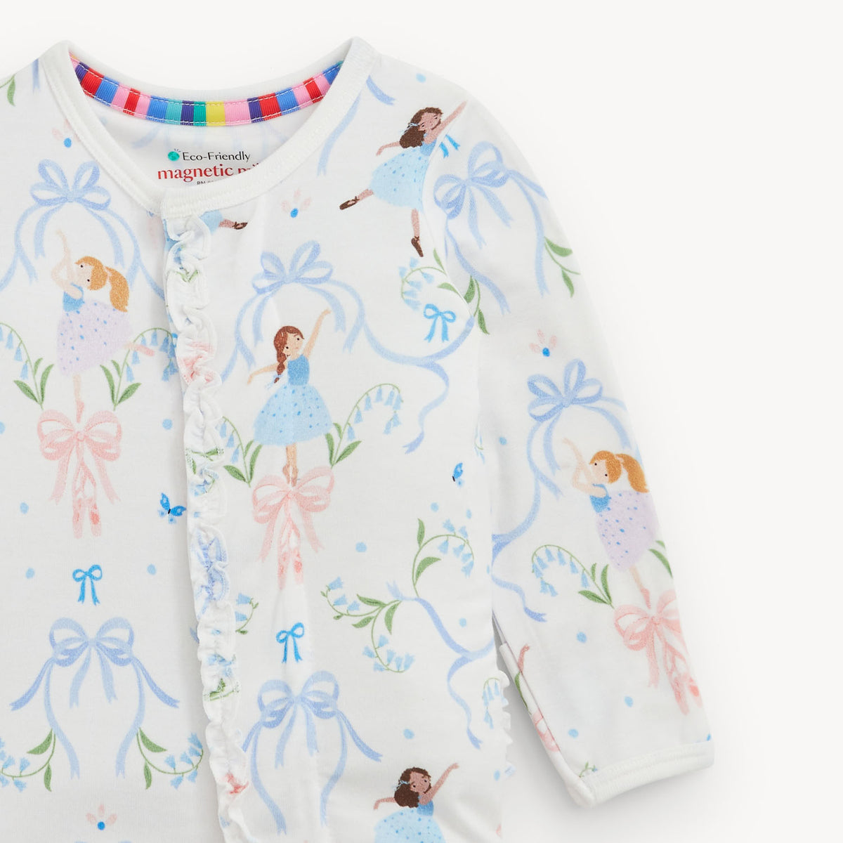 It Takes Tutu Modal Ruffle Footie