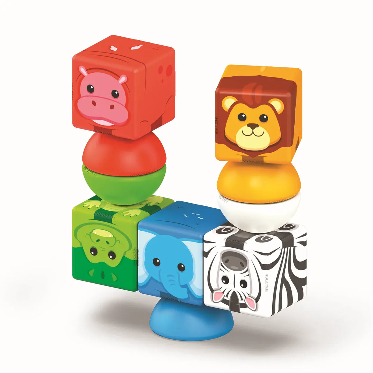 Geomag Magicube Stacking Safari - 10 Pieces official Geomag product image
