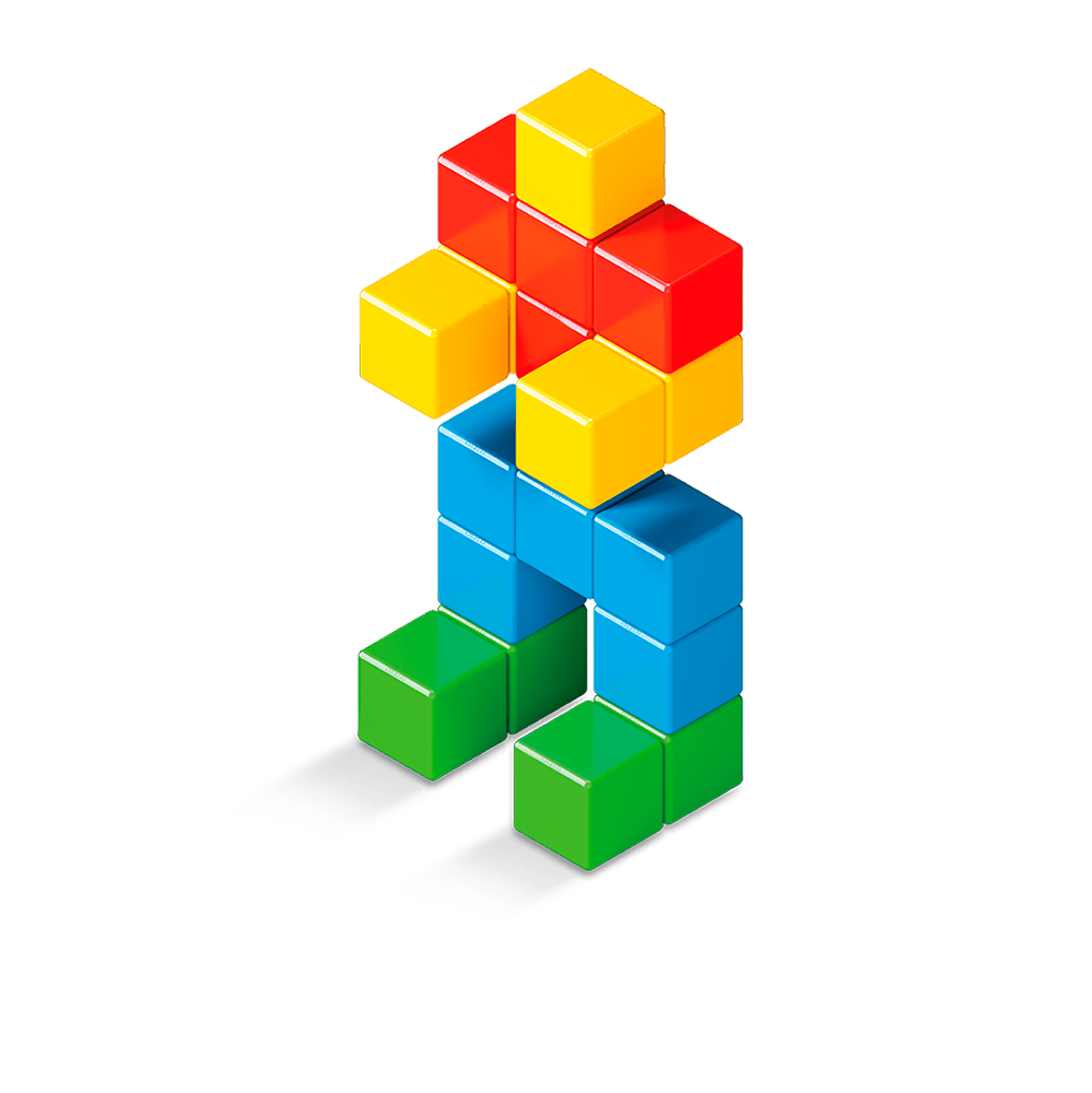 Geomag Magicube Green Line - 24 Cubes official Geomag product image