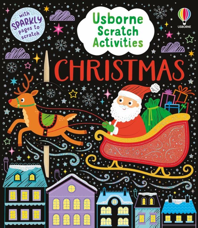 Usborne Scratch Activities Christmas Harper Collins Childrens Lil Tulips